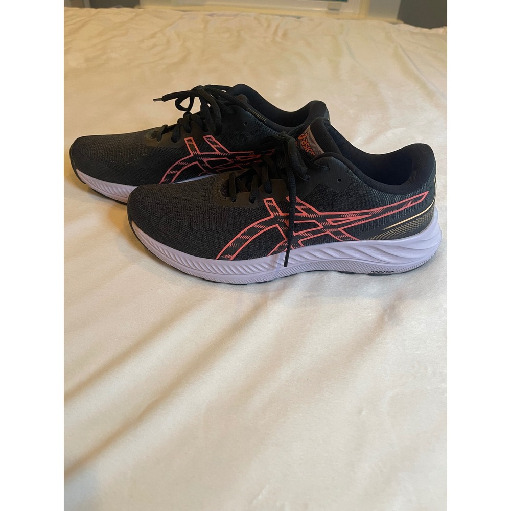 ASICS Gel-Excite 9 Womens Running Shoes Black Pink 1012B182 Size 10 - Picture 5 of 9